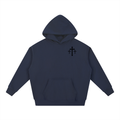 Trust the ride hoodie (navy blue-black)