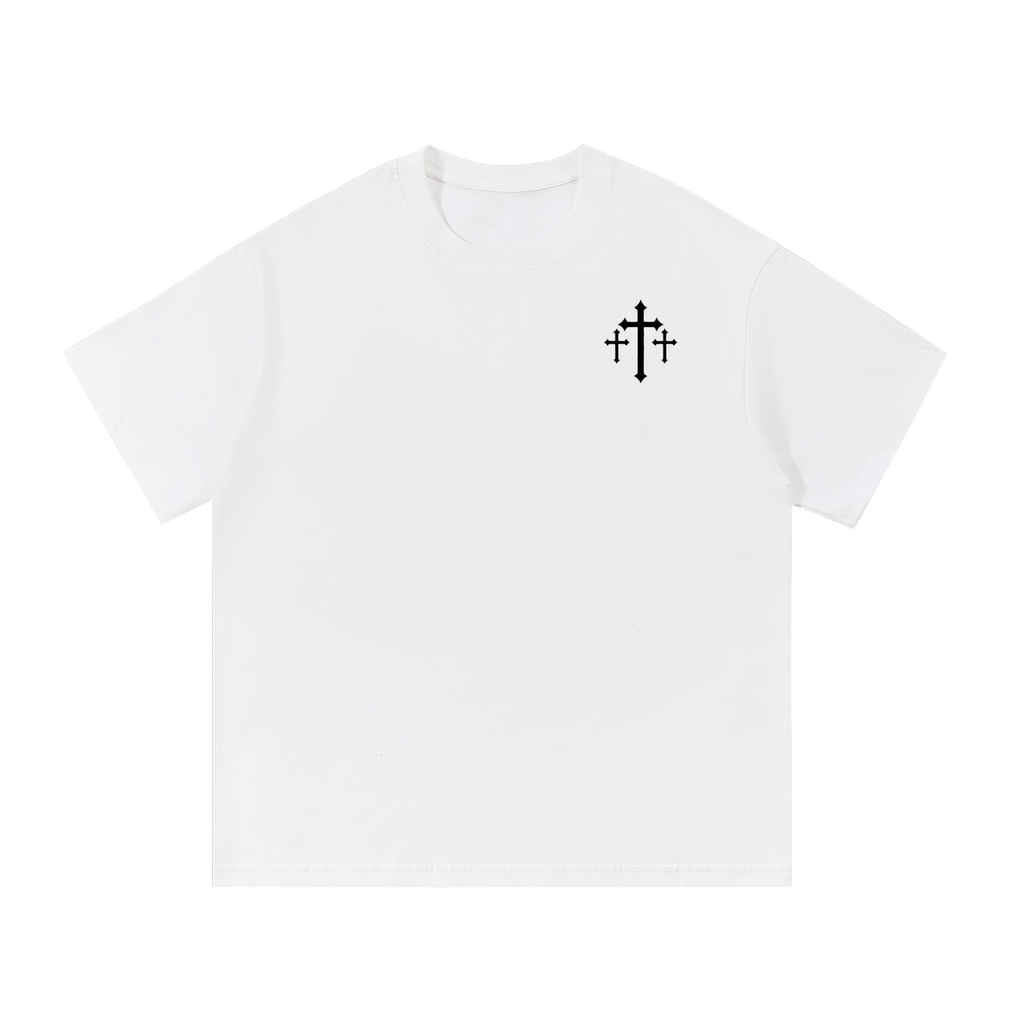 Trust the ride tee (white-black)