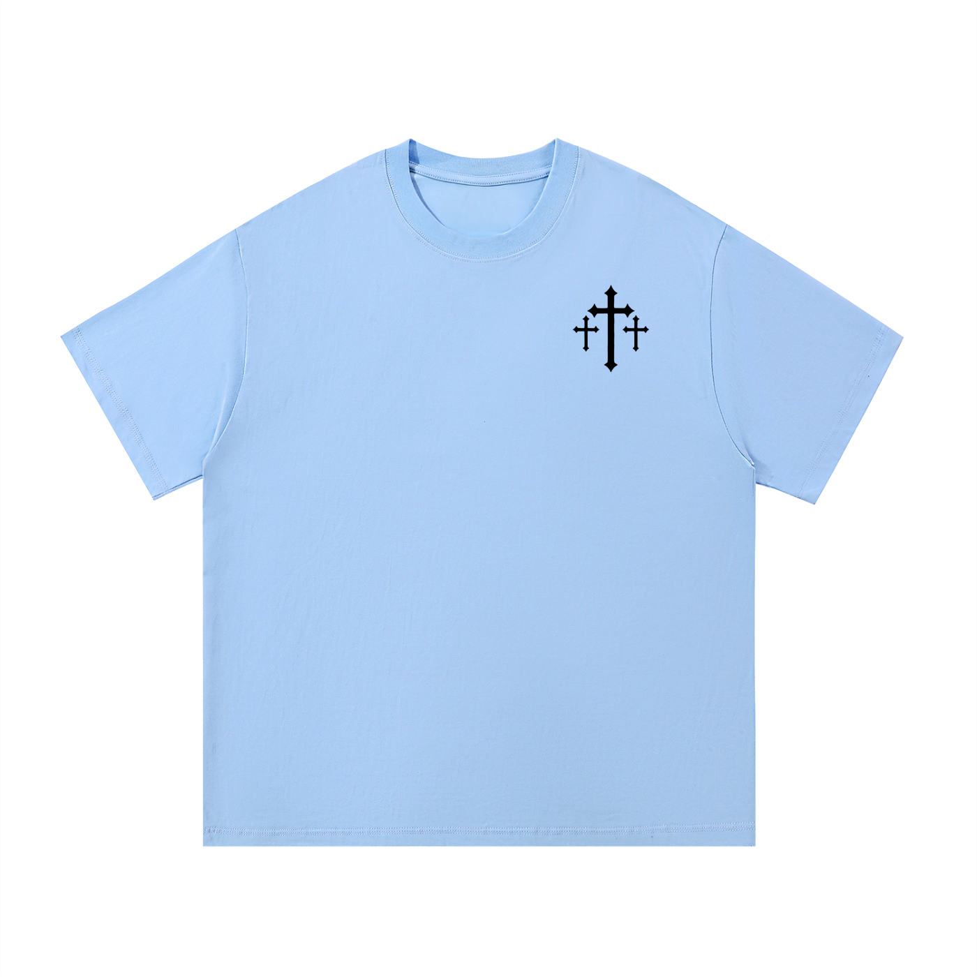 Trust the ride tee (blue-black)