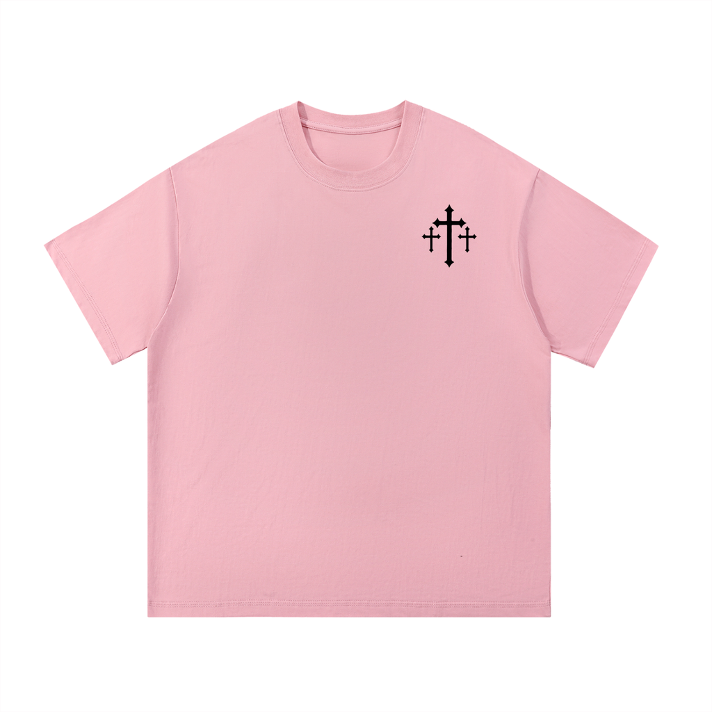 Trust the ride tee (pink-black)