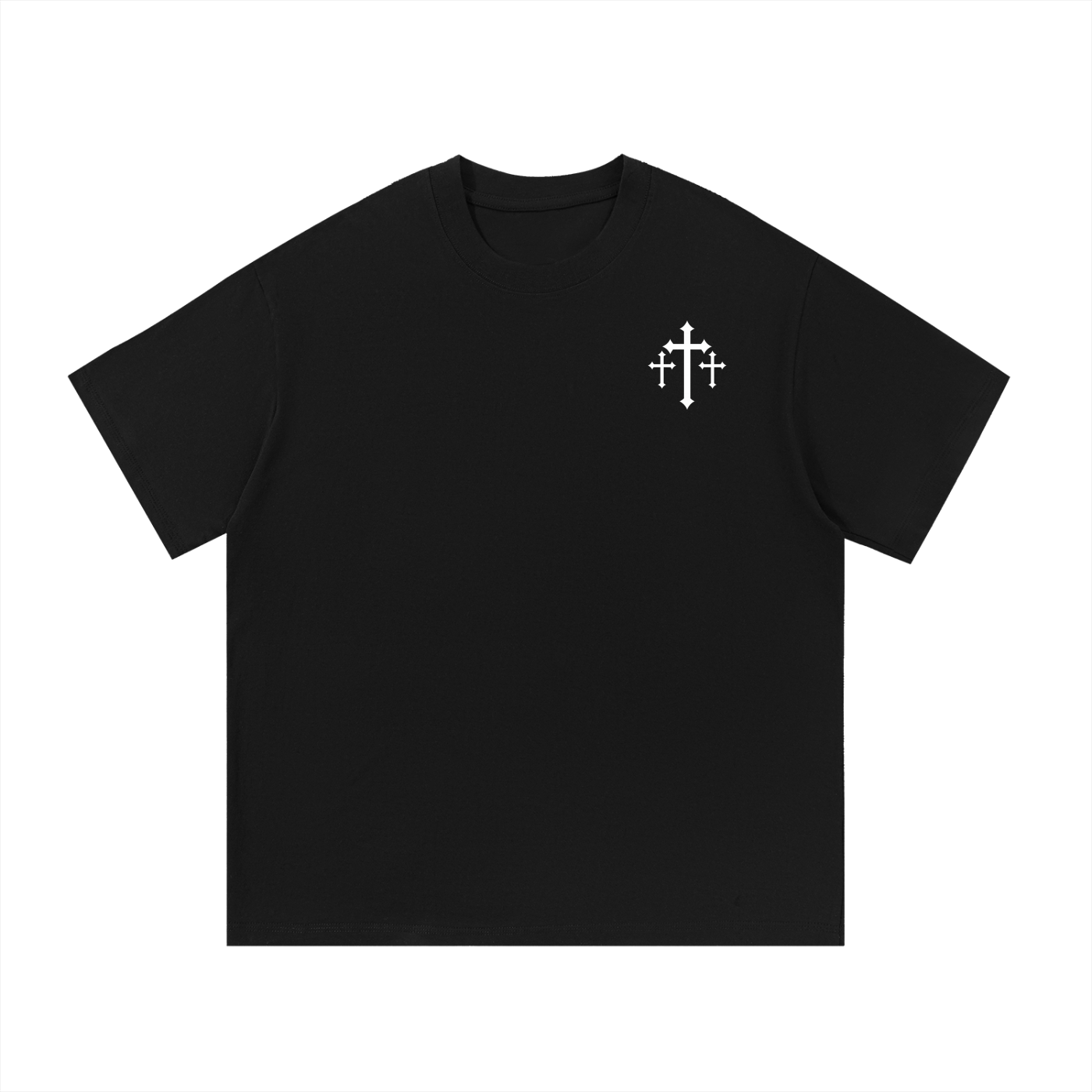 Trust the ride tee (black-white)